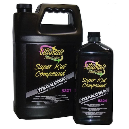 Transtar Autobody Technology Super Kut Compound, Quart Quart 5324